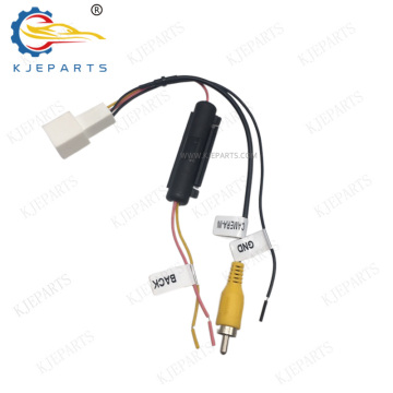 26 Pin Connector Camera Wiring Harness with Fuse for Car Video Player