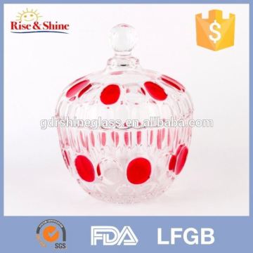 Hot selling Glass Fuirt Bowl For Furit & Vegetable Transparent Color