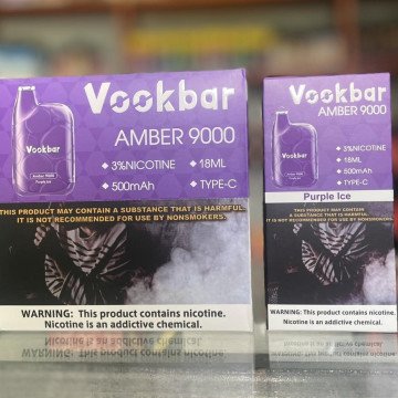 Venta caliente Vookbar Amber 9000 Puffs Vapor desechable