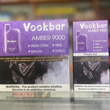 Heißer Verkauf Vookbar Bernstein 9000 Puffs Einwegvape