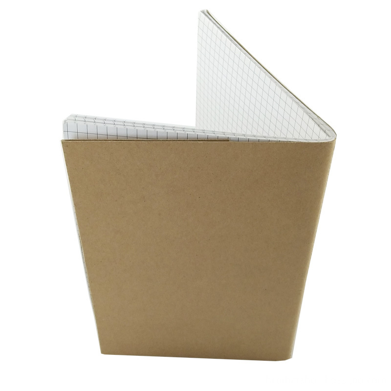 Cheap Brown Kraft Paper Notebook with Grid