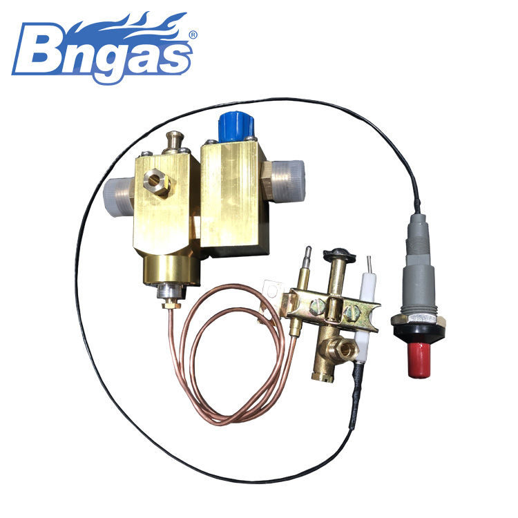 طباخ الغاز بيزو مشعل bigflowrate صمام التجمع