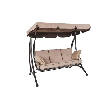 Popular Outdoor Patio Garden 3-Seater Reclining Hanging Swing Chair
