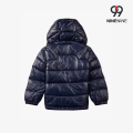 Cappotto con cappuccio in ripstop lucido per bambini