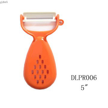 5 inch Orange zirconia ceramic mini apple peeler