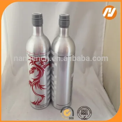 vodka bottle aluminum vodka bottle 500ML 750ML
