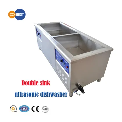 Commercial Ultrasonic Dishwasher: Low Noise Ultrasonic Sink Dishwasher