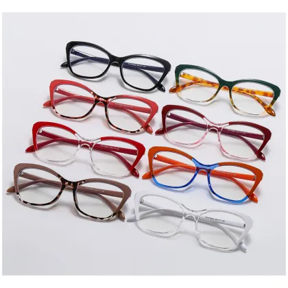 Women Blue Light Glasses TR90 CatEye Computer Glasses