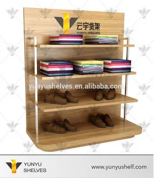 Popular garment shop furniture men's clothes display rack
