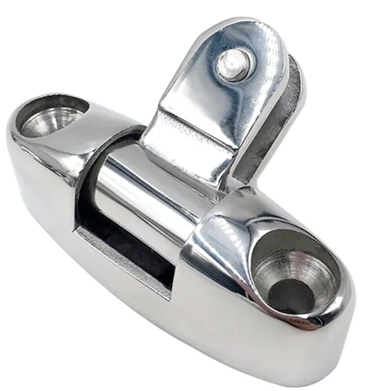 70x47.2x14mm Mirror Polished Marine Grade AISI316 Stainless Steel Deck Hinge Swivel: High-Quality Boat Accessories