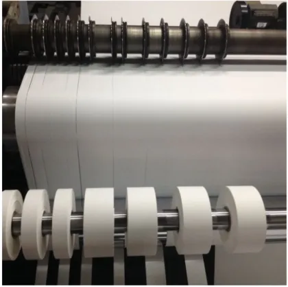 Label Ribbon Nylon Taffeta for Thermal Transfer Label Printer