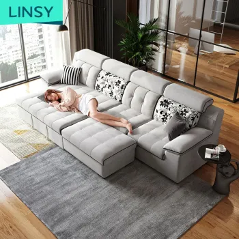 Linsy Modern Folding Furniture Wall Bed Sofa Set - Cheap Sofa cum Bed 967