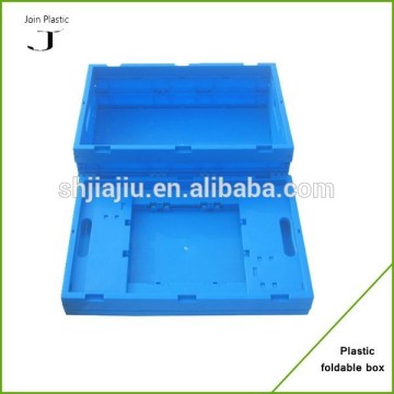 Collapsible fishing lure plastic boxes