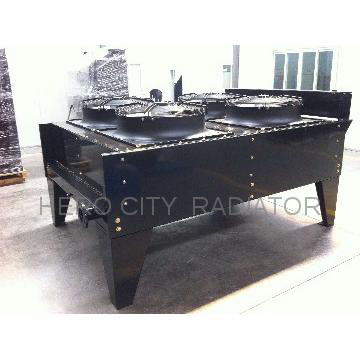 Fracturing truck cooling  for mtu12v4000g23 diesel genset engine