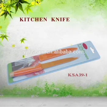 KSA39-1 stainless steel kitchen knife + BLADE COVER