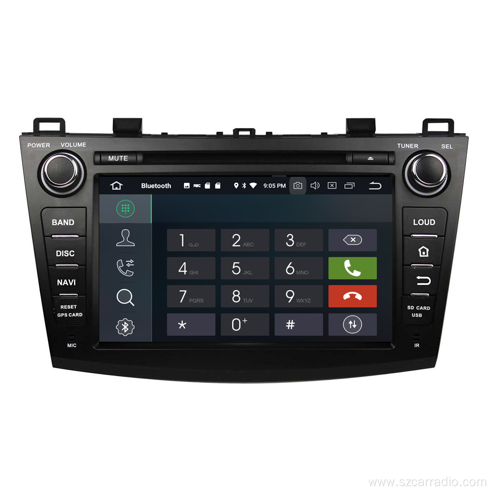 Multimedia Player Unit for MAZDA 3 2009-2012