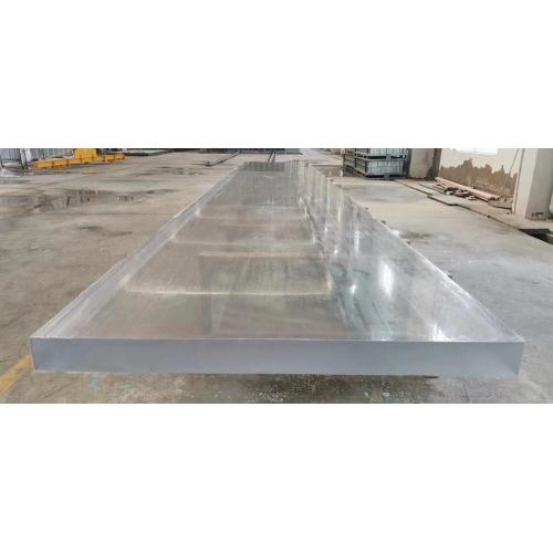 Production of cutting 20-200mm acrylic thick plate