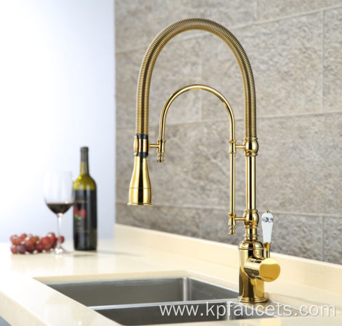 Multifunction Copper Kitchen Sink Tap Faucet