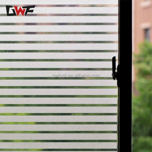 Película de ventana de adhesamiento estático