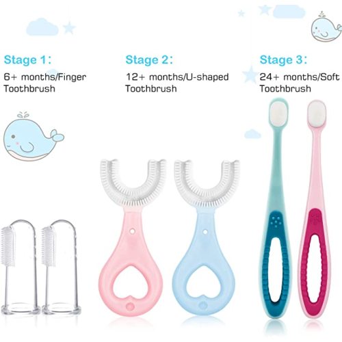 Infant to Toddler Toothbrush Oral Care Toothbrush