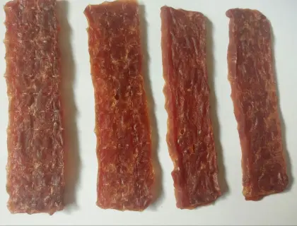 100%pure salmon strip for dogs