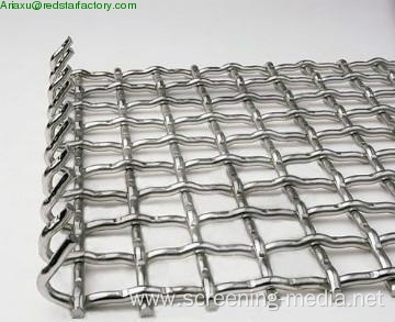 high carbon steel crimped mesh