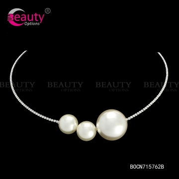 Importing Rhinestone Fashion Accessories Big Pearl Necklace Designs Jewelry