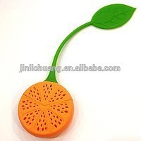 Food grade creative design popular fruit shape silicone infuser