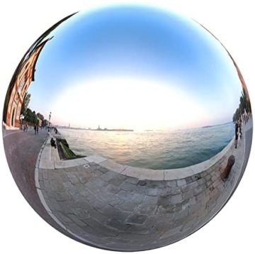 PVC Inflatable Reflect Silver Balloon Inflatable Mirror Ball for Event Decorations