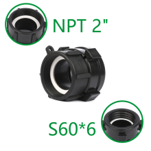 S60x6 أنثى دوارة الدعامة × 2 &quot;NPT أنثى