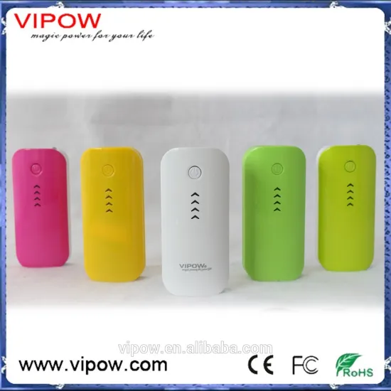 2016 hot selling portable charge power bank from vipow ,mimi power bank 5600mah
