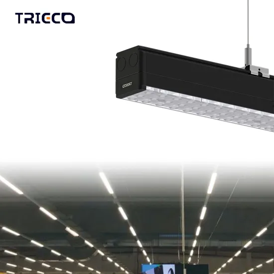 Energy-saving and Convenient: 160LM/W LED Linear Lights for Trunking Systems