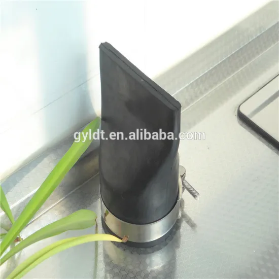 Slip on rubber duckbill Valve