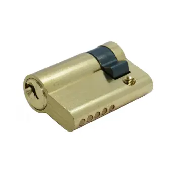 Wholesale Euro Profile Half Key Oval Lock Cylinder 10+35mm