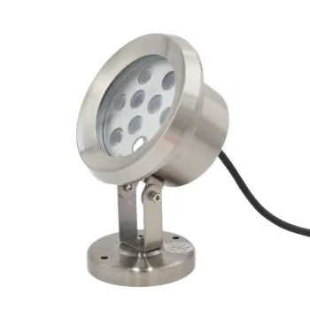 304 316L Stainless Steel 24V 9W Waterproof LED Underwater Light for Swimming Pools