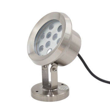 304 316L Stainless Steel 24V 9W Waterproof LED Underwater Light for Swimming Pools