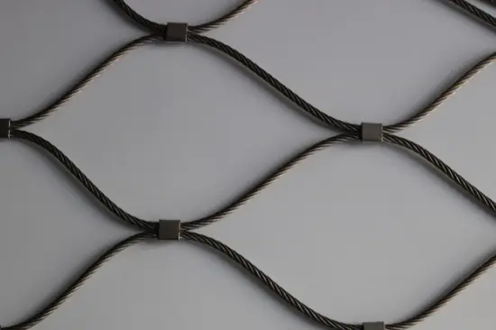 Stainless Steel Net with Sleeves Rope Mesh Cable Nets