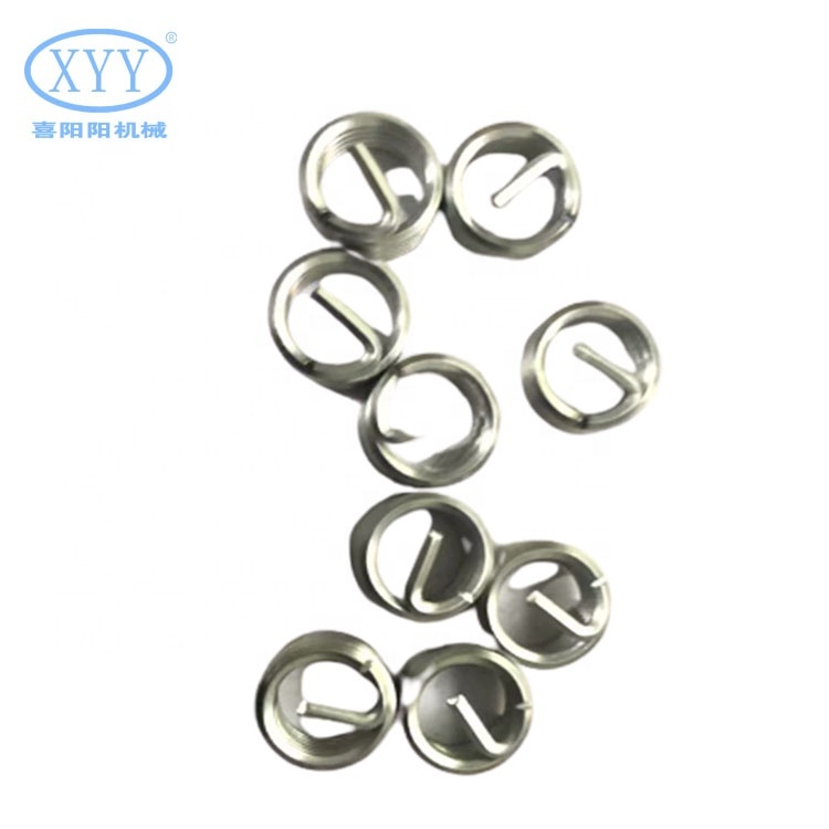High Quality M2-M30 Standard 304 Stainless Steel Wire Thread Repair Insert Custom Size Fasteners Machinery Applications M10