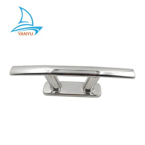 Stainless Steel Marine Equipment: 316 Hollow Base Cleat for Boat Mooring"Bolleard