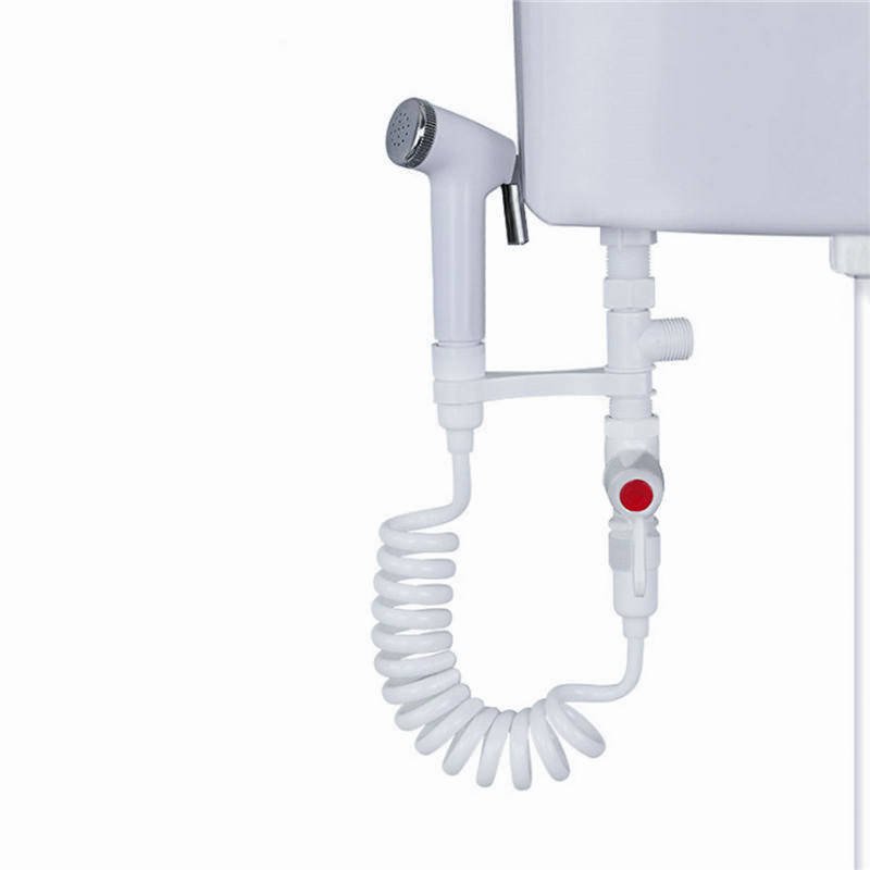 Handheld Portable Diaper Bidet Toilet Shattaf Cleaning Sprayer Bathroom Toilet Bidet Shower Head Nozzle With Telephone Shower