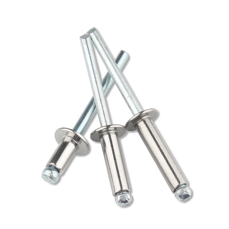 Open End Blind Rivets Break Pull Mandrel