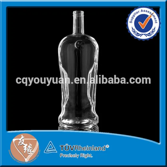 Wholesale Cheap Super Flint 1.75L Frost Glass Bottles
