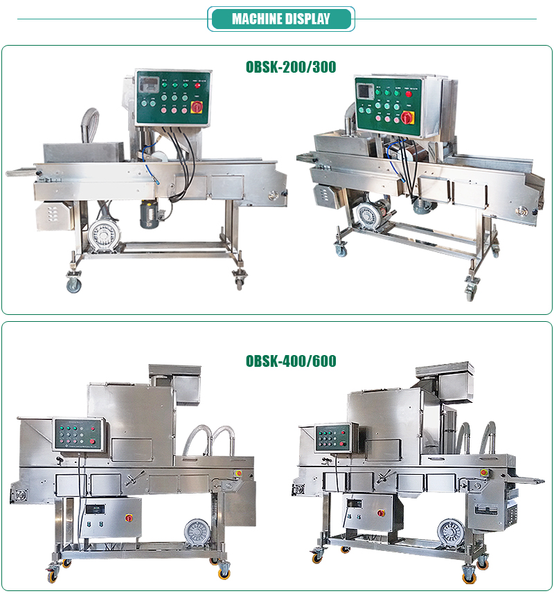 Breading And Coating Machine For Chicken Fingers, Nuggets, Shrimp, And ...