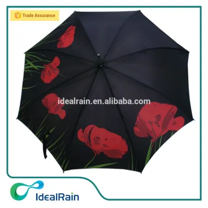Xiamen stick creative flower print sunrise umbrella
