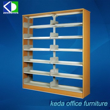 School Library Furniture Wooden Steel Library Shelf