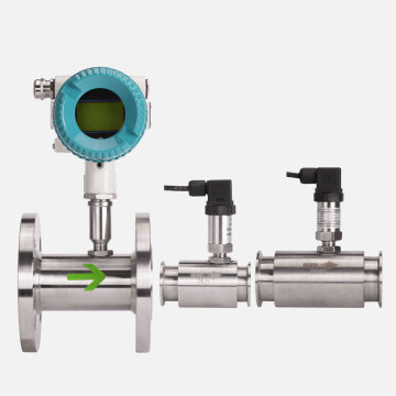 Zhyq Pulse di alta qualità 4-20MA RS485 Flusso di flusso di flussi di turbina a gas liquido sanitario dal fornitore cinese