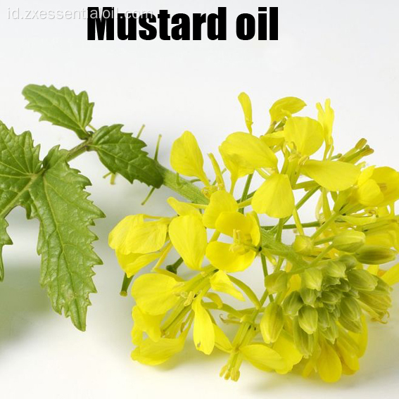 Minyak mustard yang ditekan dingin untuk tubuh