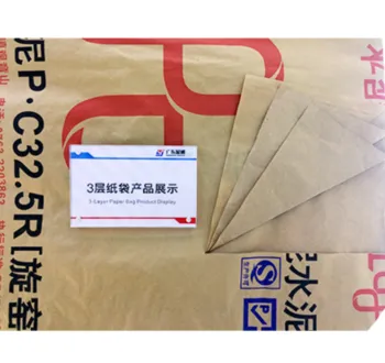 Kraft paper bag for cement transportation