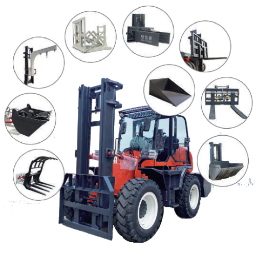 3.5ton Off Road Voklift