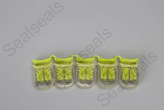 Press Type Meter Seals Three set Anchors